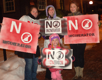 Bristol, PA residents protest hazardous waste incinerator