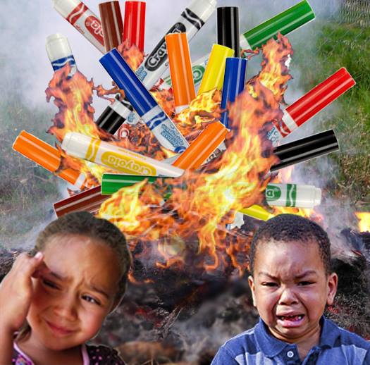 Crayola ColorCycle program: Burning markers is NOT recycling!